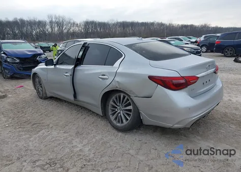 2018 Infiniti Q50 3.0T Luxe from USA, damaged, VIN JN1EV7AR1JM610452
